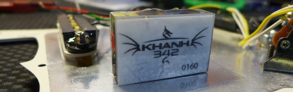 Préamplificateur guitare Khanh 342.