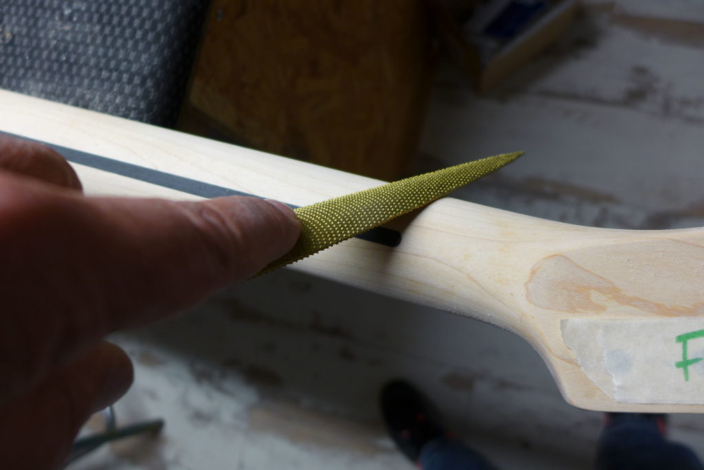 manche guitare-luthier Ariège