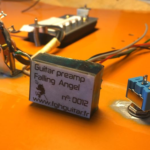 Préamplificateur guitare circuit discret