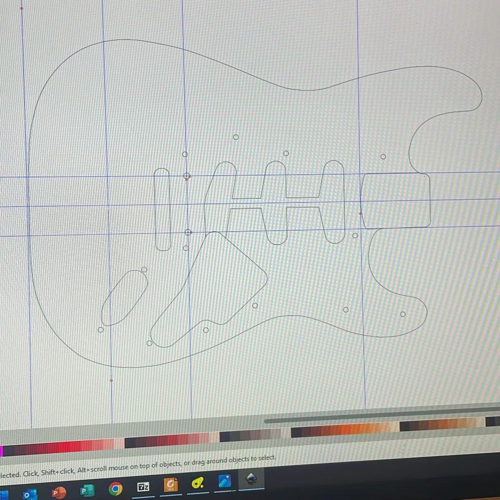 création guitare sur mesure fgh guitar
