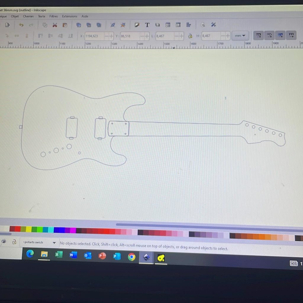 guitare sur mesure fgh guitar