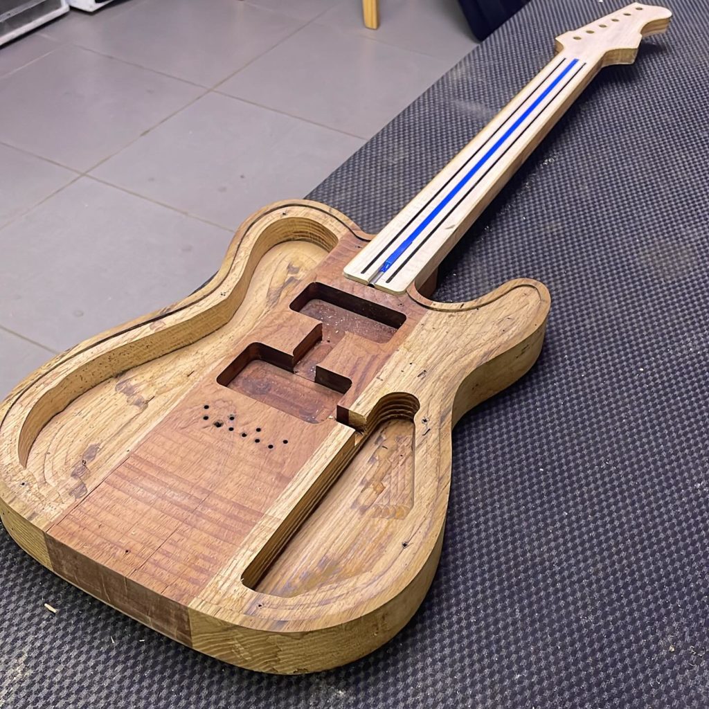 luthier ariège telecaster fgh guitar