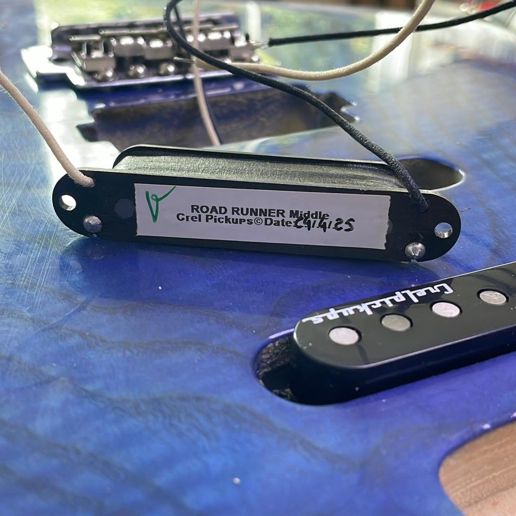 stratocaster custom Crel Pickups