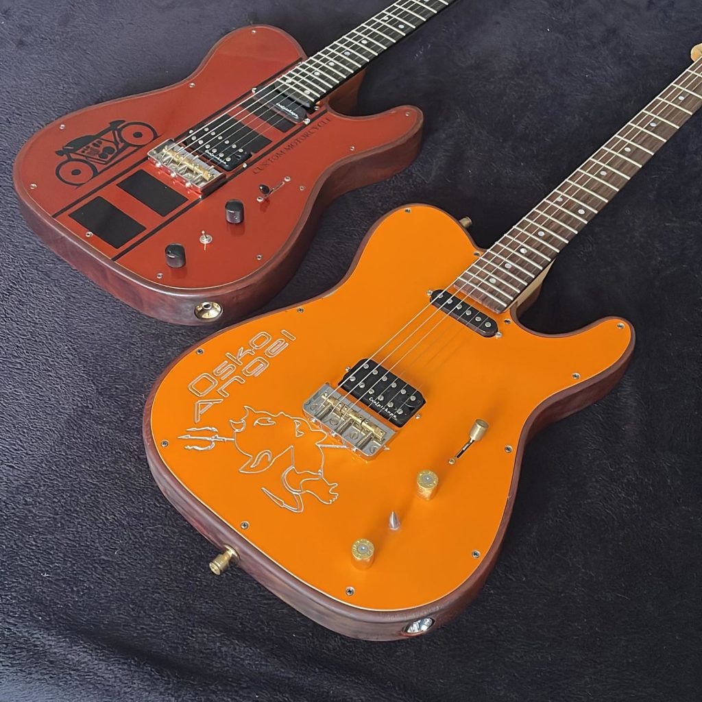 telecaster custom angel fgh guitar