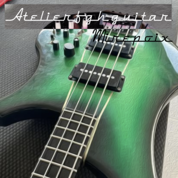 Luthier Ariège-Aude, upgrade électronique sur une sublime Vigier!