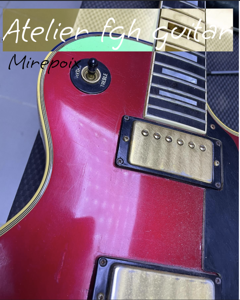 luthier ariège aude guitare Gibson les paul
