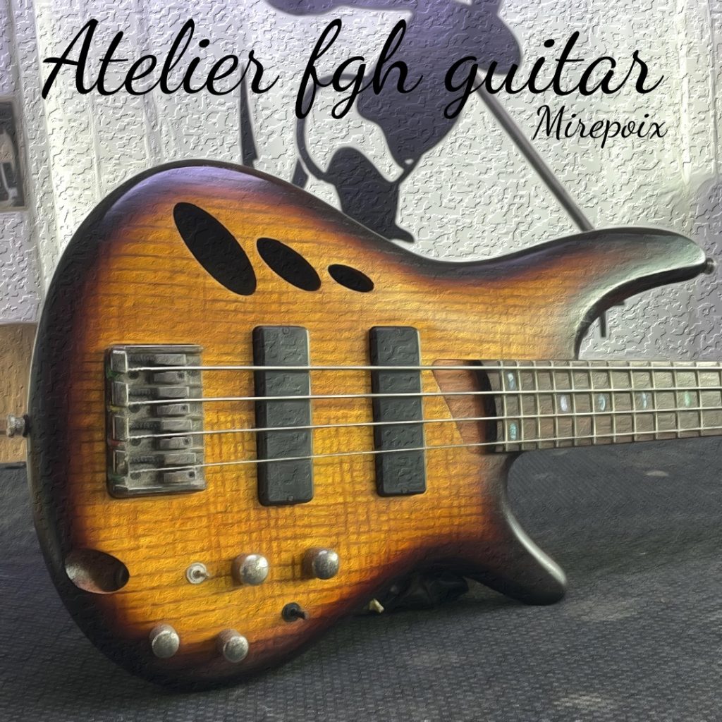 luthier guitare basse aude carcassonne Limoux bram trèbes castelnaudary