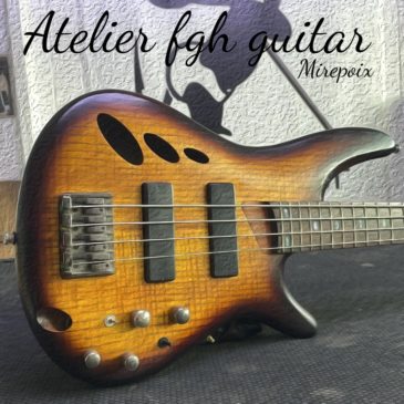 Luthier Ariège-Aude: Une Ibanez à l&rsquo;atelier