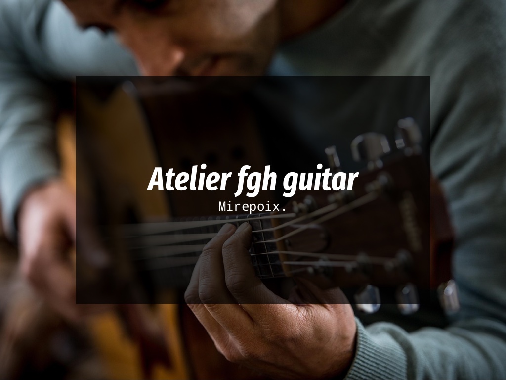 luthier guitare ariège aude Carcassonne toulouse madère Foix