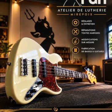 Luthier Ariège Aude: une superbe basse Marcus Miller pour un upgrade électronique